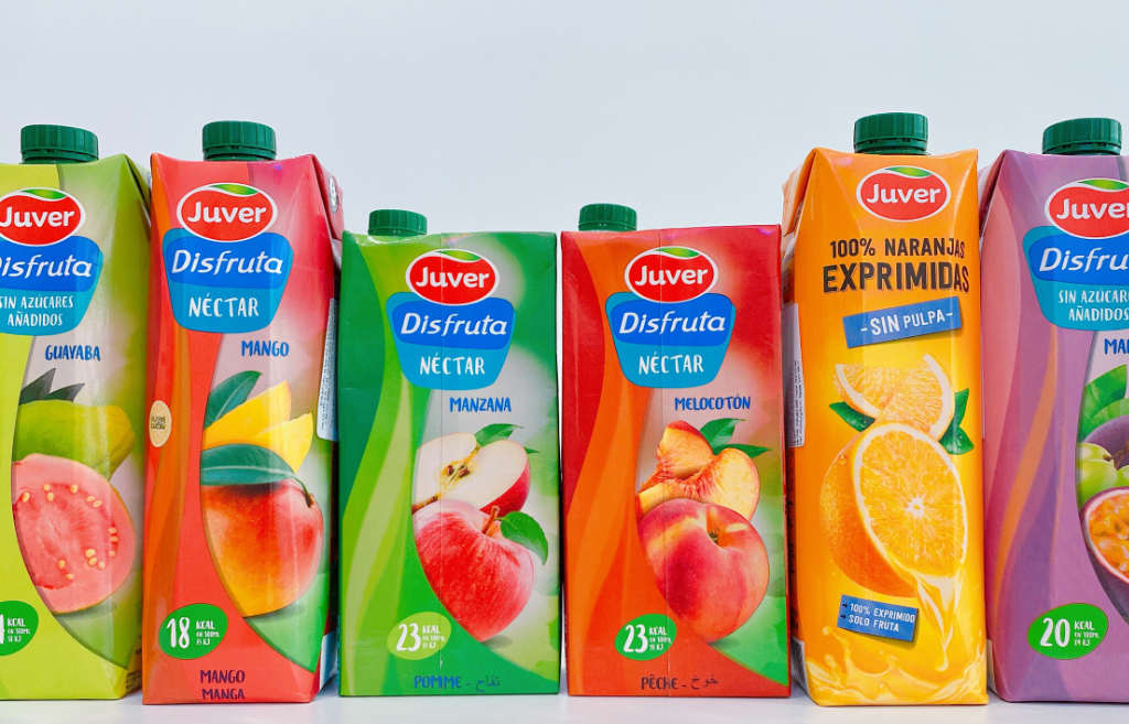 Nước ép trái cây nhập khẩu Tây Ban Nha - Juver