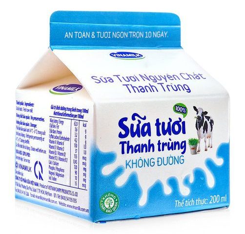Sữa tươi thanh trùng và sữa tươi tiệt trùng 1 Sữa tươi thanh trùng