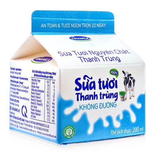 Sữa tươi thanh trùng và sữa tươi tiệt trùng