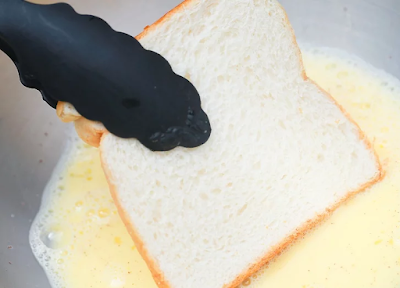 banh mi trung sua chien