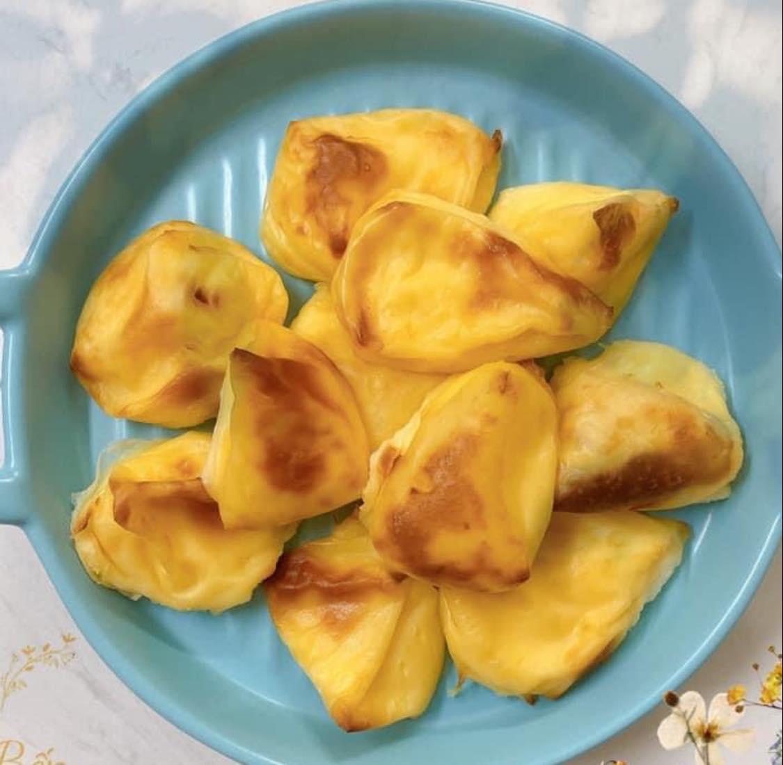 Cách làm bánh trứng sữa nướng