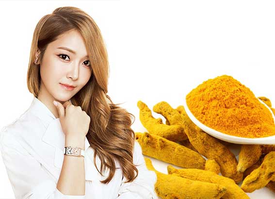 Uống tinh bột nghệ với sữa tươi không đường 2 tinh bot nghe