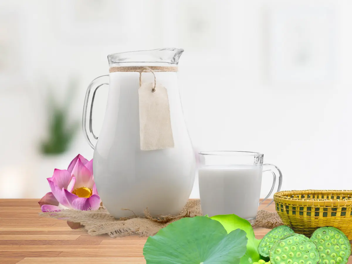 Cách làm sữa hạt sen thơm ngon bổ dưỡng tại nhà